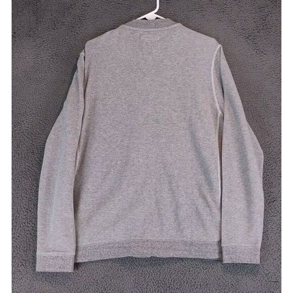 Carbon 2 Cobalt Full Zip Sweater Jacket Mens Large Grey Long Sleeve Prep - Picture 2 of 6